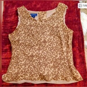 Silk Camisole Top -Button Down at Back -@Size 14